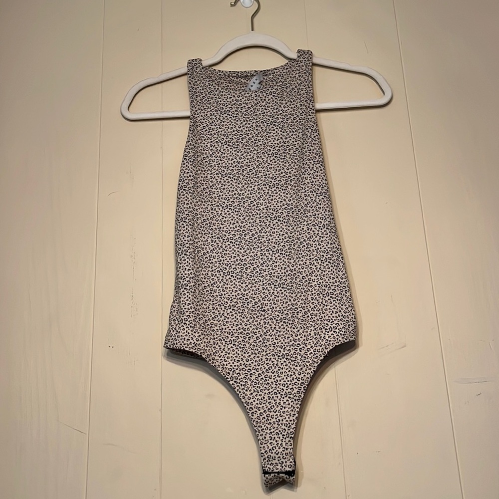 Animal Print Bodysuit - Size S